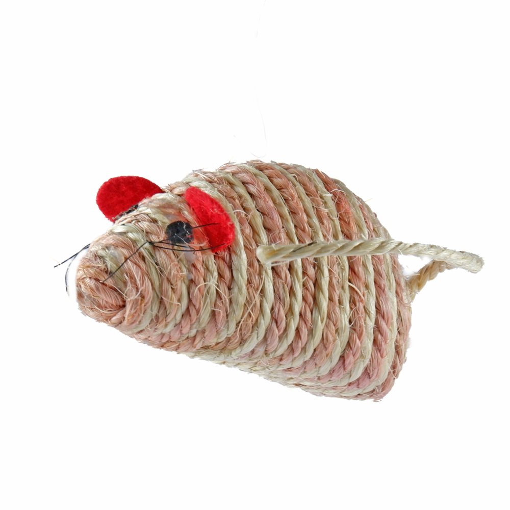 Sisal mouse cat sales toy