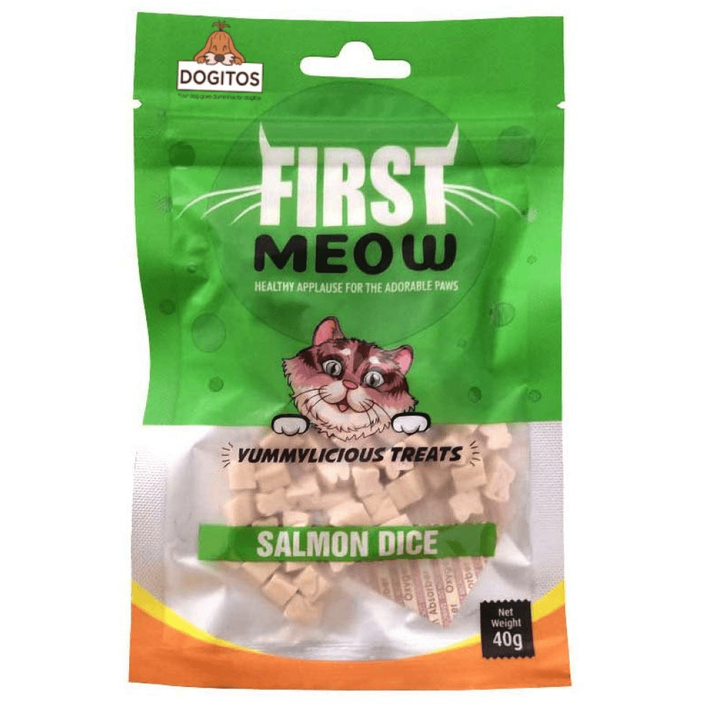 First Meow Salmon Dice and Chicken Sandwich Cat Treat Combo Cats-Treats & Others First Meow