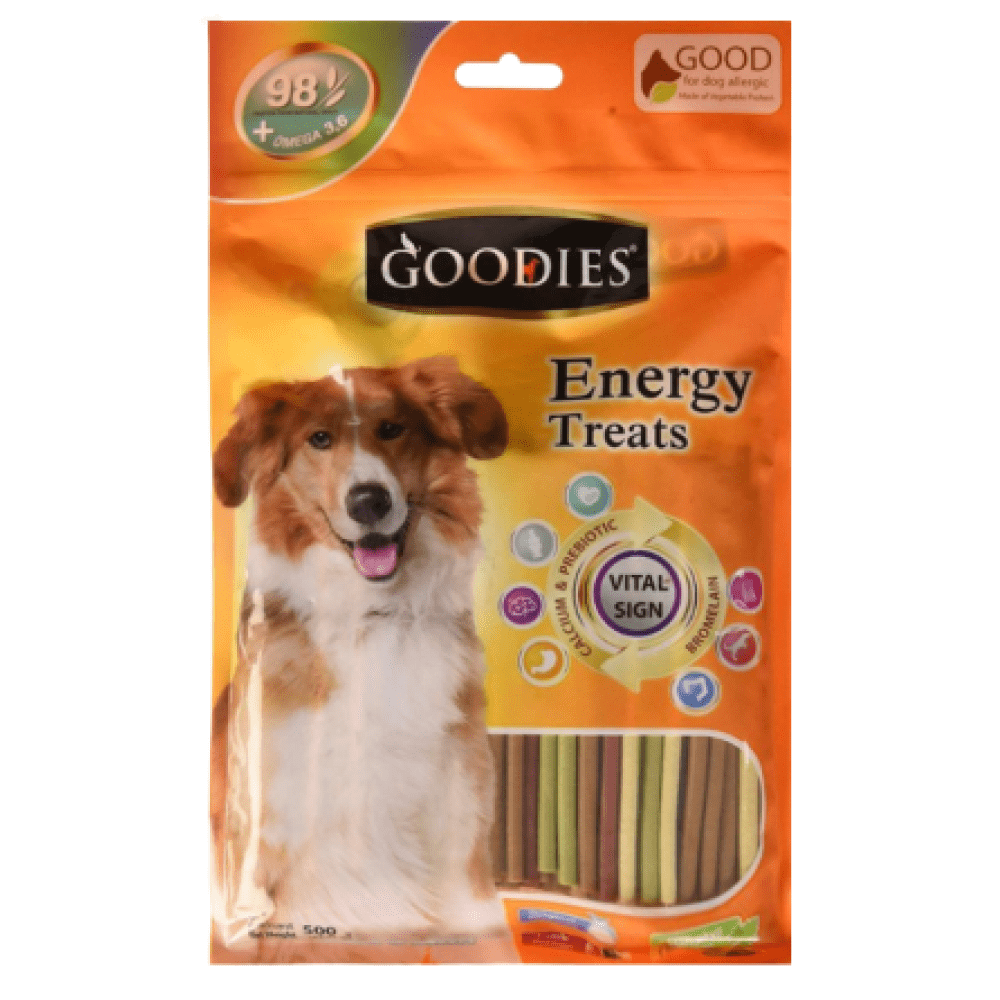 Henlo Baked Adult Dry Food and Goodies Energy Treats Mixed Flavour Stick Dog Treats Combo