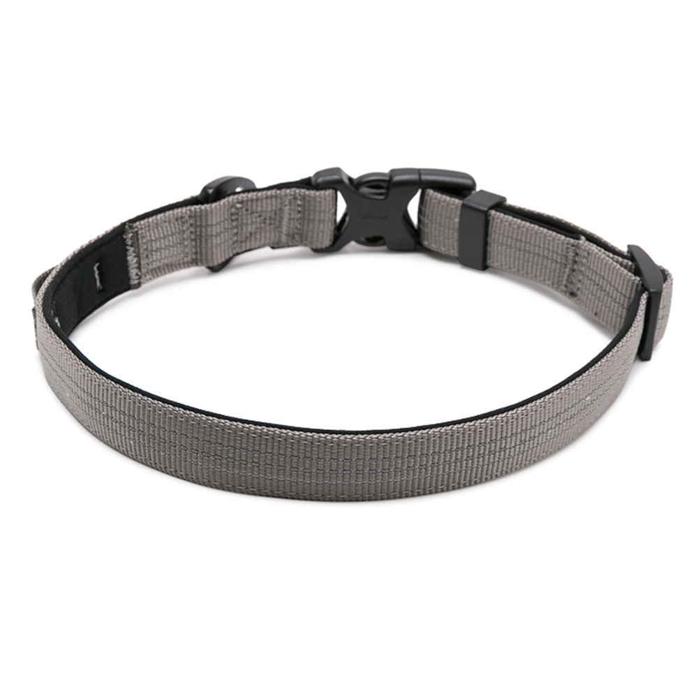 Truelove Classic Harness and Padded Collar for Dogs (Grey) - L