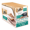 Sheba Chicken With Tuna In Gravy and Fish with Dry Bonito Flake Premium Cat Wet Food Combo Cats-Wet Food Sheba