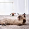Trixie Wind Up Mouse Toy and Fofos Scandi Beetle with Wooden Stick Toy for Cats Combo Cats-Toys Exclusive Combo