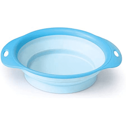 Pets Empire Travelling Bowl for Dogs and Cats (Blue)
