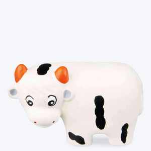 Trixie Football Vinyl Toy and Baby Zoo Figures Latex Toy Combo for Dogs