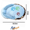 Chip Chops Chicken Tenders Dog Treats, Pet Vogue Blue Sandal Shaped Plush Toy & Goofy Tails Green Sport Tennis Ball Toy Combo for Dogs Exclusive Combo Exclusive Combo