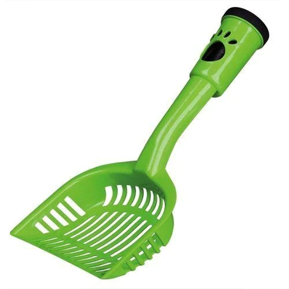 Trixie Litter Scoop with 20 Dirt Bags for Cats (Green) Litter Supplies Trixie M
