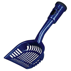 Trixie Litter Scoop with 20 Dirt Bags for Cats (Blue)