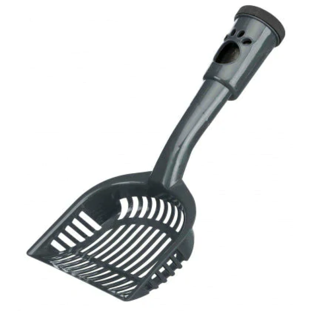 Trixie Litter Scoop with 20 Dirt Bags for Cats (Grey) Litter Supplies Trixie M