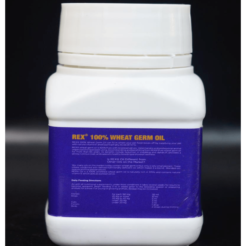 BI Grooming Rex Wheat Germ Oil & Feed Supplement for Dogs and Cats Rewards Both-Health & Wellness Bi Grooming