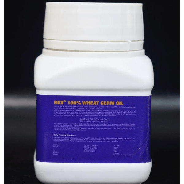 BI Grooming Rex Wheat Germ Oil & Feed Supplement for Dogs and Cats