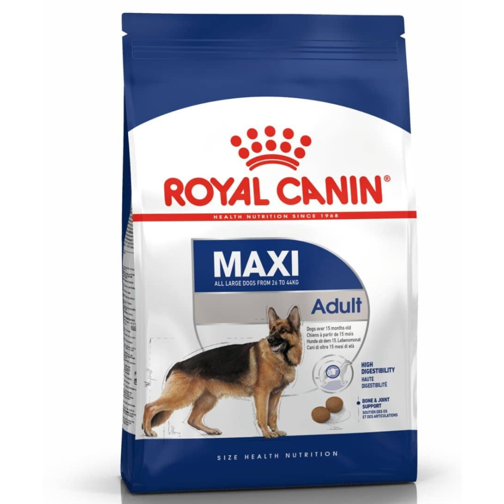 Royal Canin Maxi Adult Dog Dry and Wet Food Combo