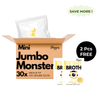 Doggos Mini Jumbo Monster Chicken and Pumpkin Fresh Dog Wet Food (Get Chicken Bone Broth Free) Dogs-Fresh Food Doggos 4.5kg+2Pcs Free