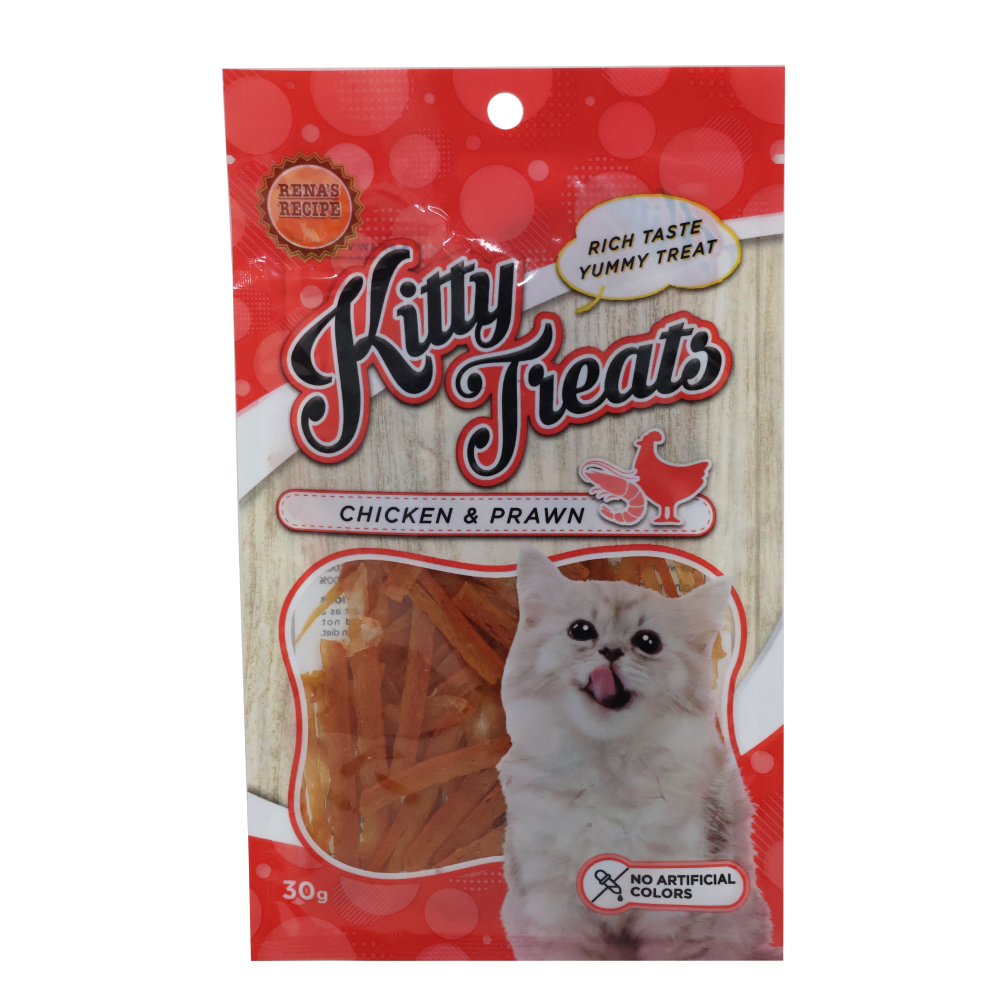 Kitty Treats Chicken with Scallop and Shrimp Flavour Cat Treats Combo Cats-Treats & Others Kitty Treats