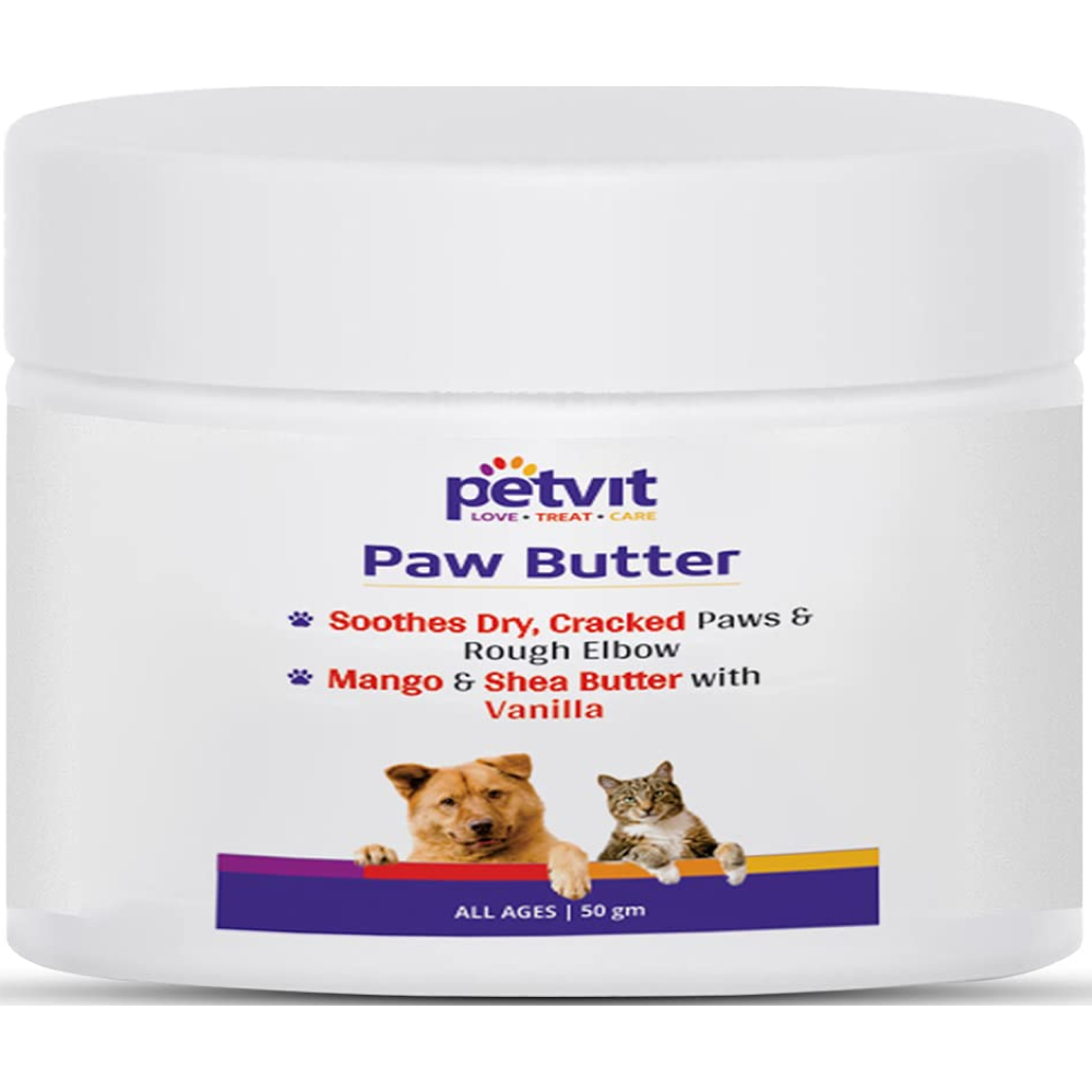 Petvit Mango Shea Butter & Lemon Grass Oil Paw Butter for Dogs and Cats