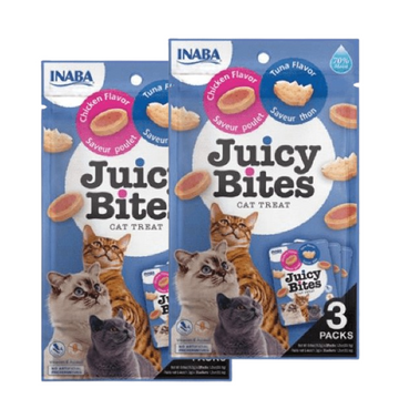 INABA Juicy Bites Tuna and Chicken Flavoured Cat Treats