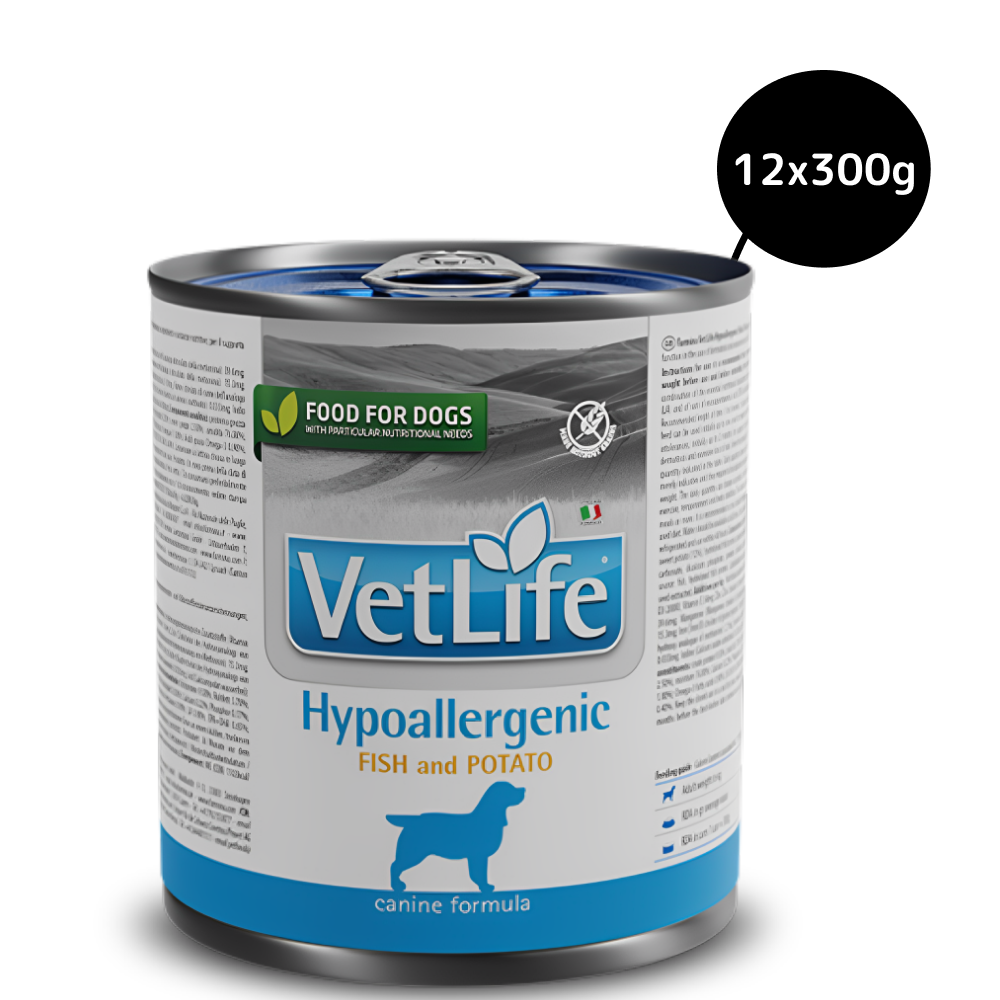 Farmina Vet Life Fish and Potato Hypoallergenic Dog Wet Food