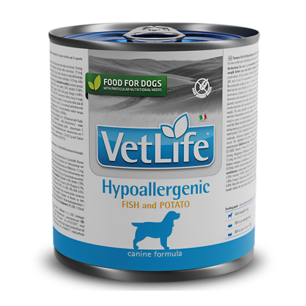 Farmina Vet Life Fish and Potato Hypoallergenic Dog Wet Food