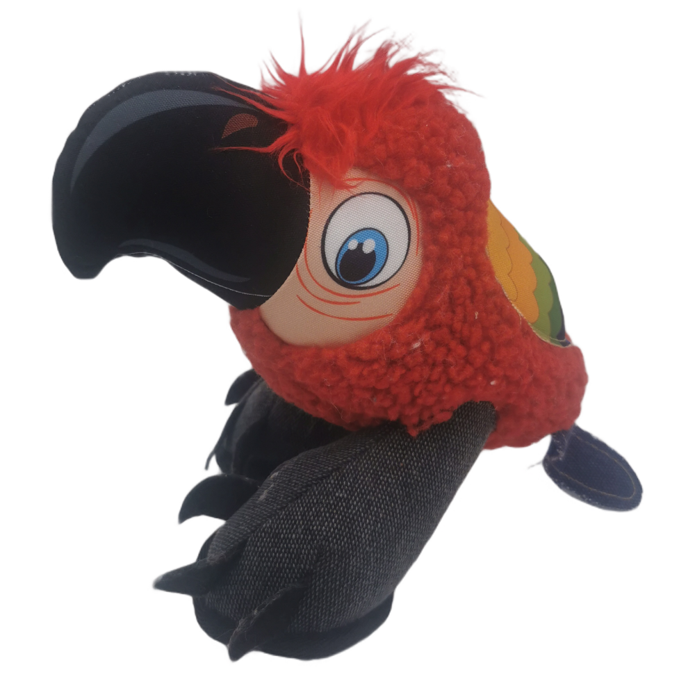 NutraPet The Blabbing Parrot for Dogs (Multicolour) Dogs-Toys NutraPet Dropship 30x15x10cm