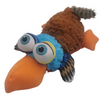 NutraPet The Big Eyed Chicken Squeaky Toy for Dogs (Multicolor)