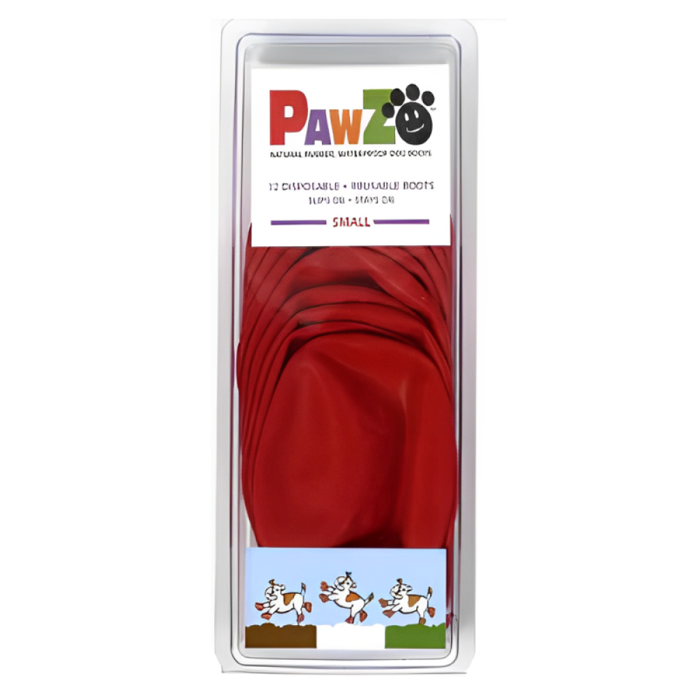Protex PawZ Boots for Dogs (Red)