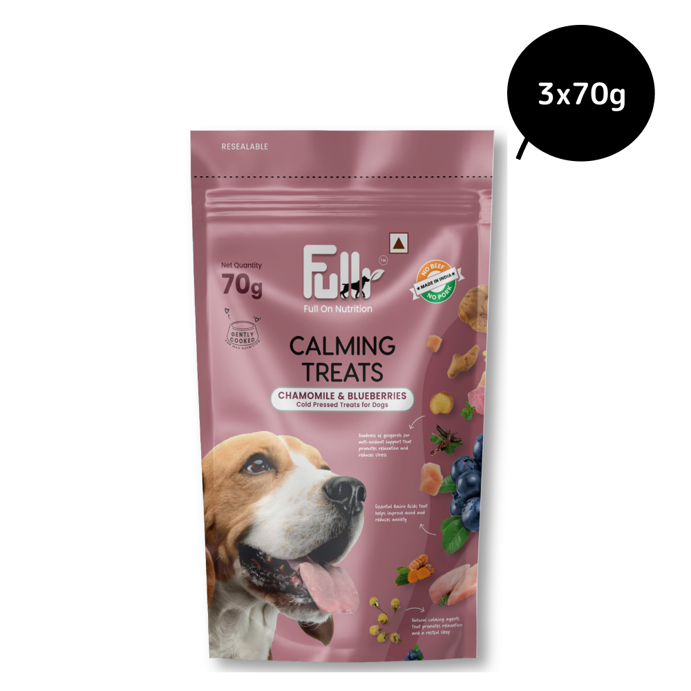 Fullr Anxiety Relief Calming Cold Pressed Dog Treats