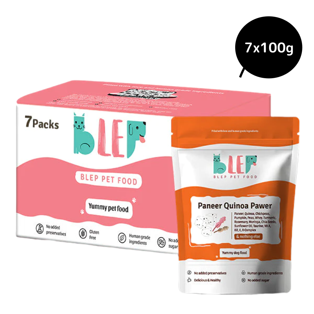 BLEP Paneer Quinoa Pawer Dog Wet Food (100g)