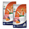 Farmina N&D Pumpkin Lamb & Blueberry Grain Free Puppy Medium Maxi Dog Dry Food Dogs- Dry Food Farmina N&D 5kg (2x2.5kg)