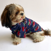 Pawgypets Warm Winter Cars Shirt for Dogs and Cats (Blue) Both-Clothing & Accessories Pawgypets Dropship XXS