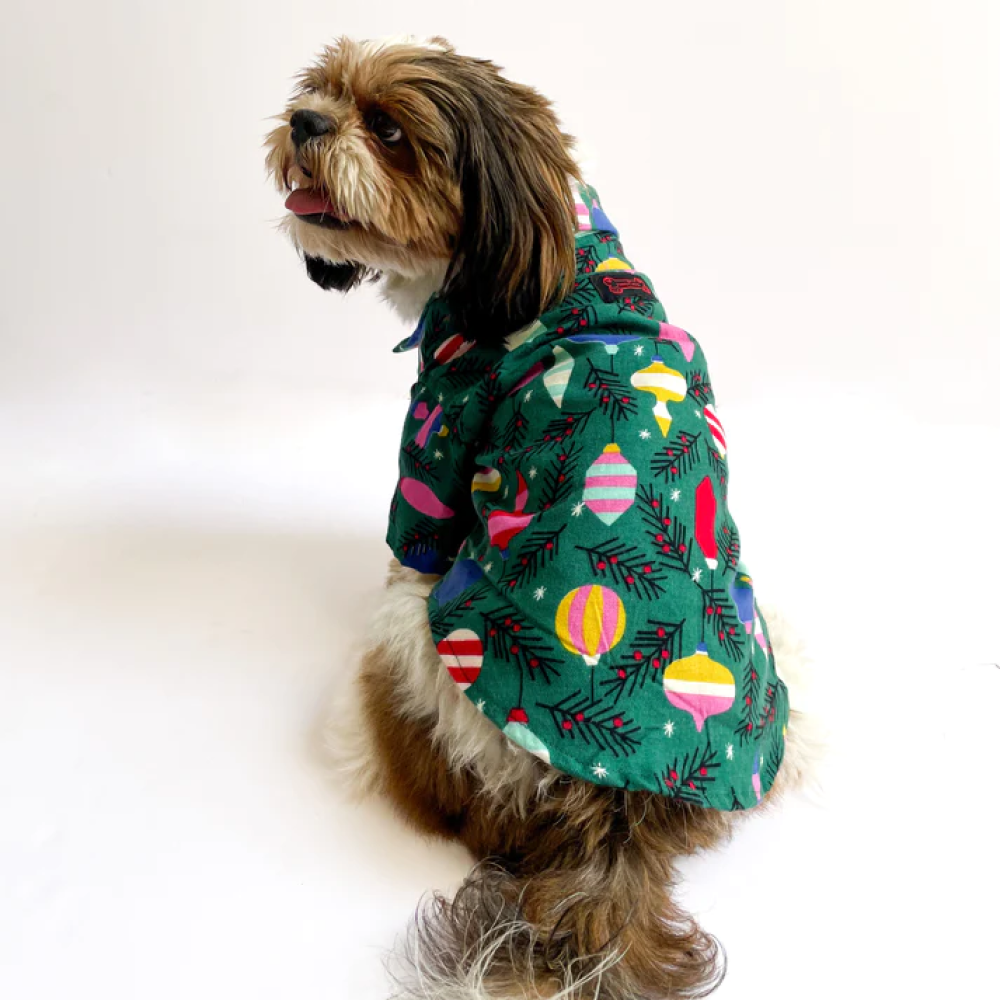 Pawgypets Warm Winter Shirt for Dogs and Cats (Green)