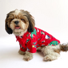 Pawgypets Warm Winter Tree Shirt for Dogs and Cats (Red) Both-Clothing & Accessories Pawgypets Dropship XXS
