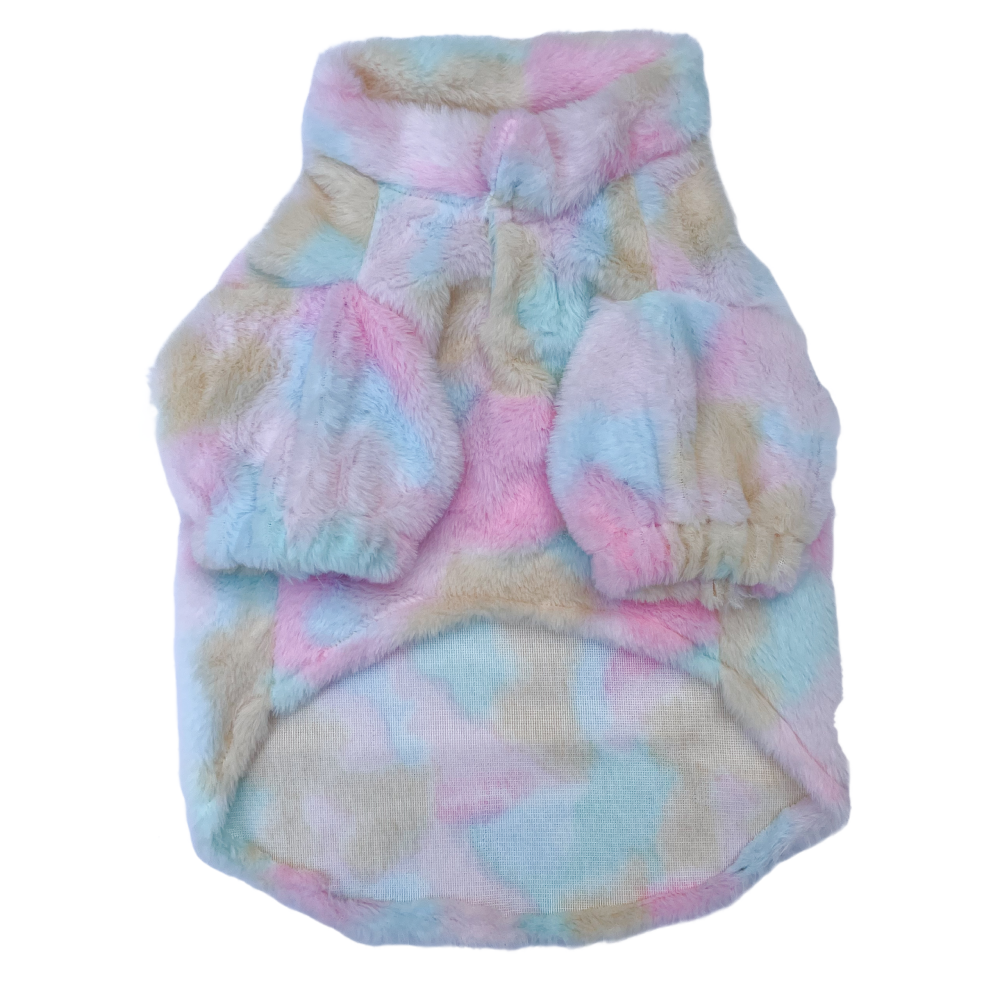 Pawgypets Rainbow Fur Sweater for Dogs and Cats