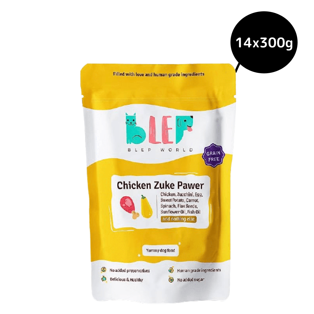 BLEP Chicken Zuke Pawer Dog Wet Food (300g)