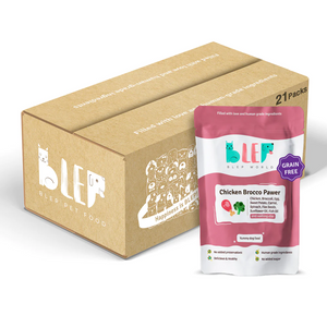 BLEP Chicken Brocco Pawer Dog Wet Food (300g)