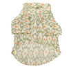 Pawgypets Heritage Summer Kurta for Dogs and Cats (Off White with Orange)