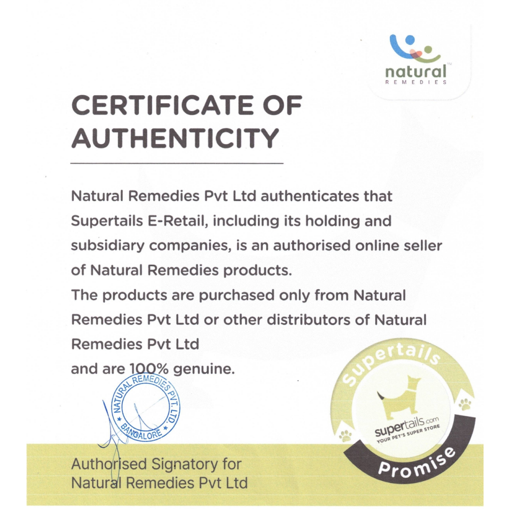 Natural Remedies Lush Me Up Anti Hairfall Shampoo & Orthoron Joint Supplement Dogs & Cats Combo Exclusive Combo Natural Remedies