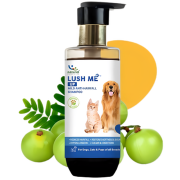 Natural Remedies Lush Me Up Anti Hairfall Shampoo for Dogs and Cats