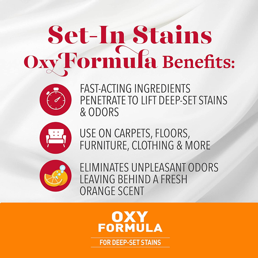 Nature’s Miracle Orange Oxy Stain and Odor Remover for Cats Cats-Health & Wellness Natures Miracle