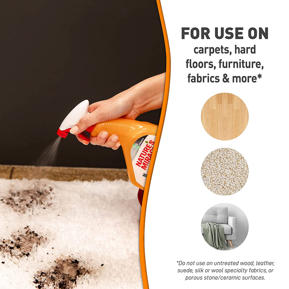 Nature’s Miracle Orange Oxy Stain and Odor Remover for Cats Cats-Health & Wellness Natures Miracle