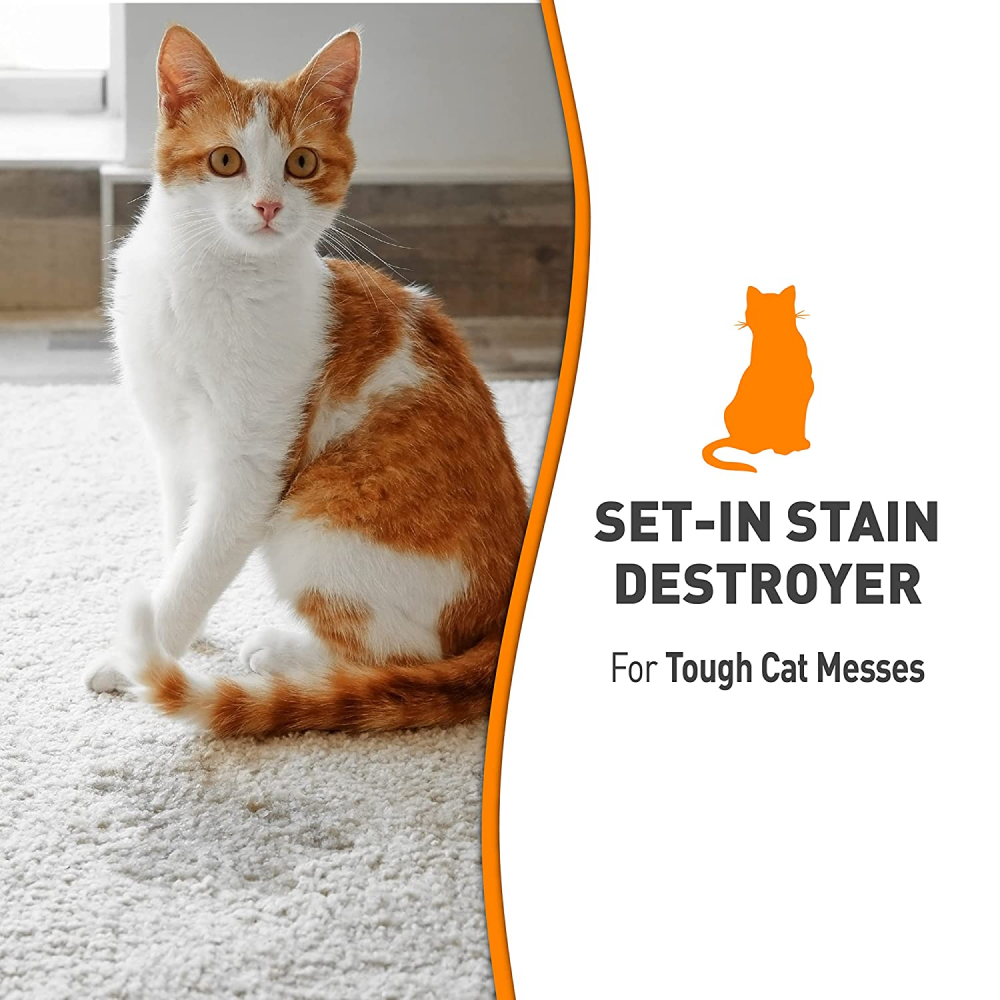 Nature’s Miracle Orange Oxy Stain and Odor Remover for Cats Cats-Health & Wellness Natures Miracle