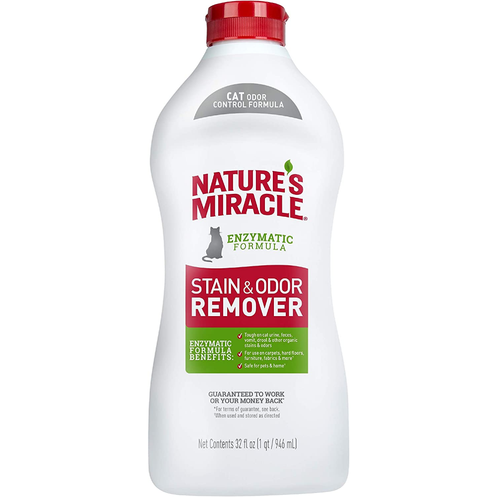 Nature’s Miracle Stain & Odor Remover for Cats Cats-Health & Wellness Natures Miracle