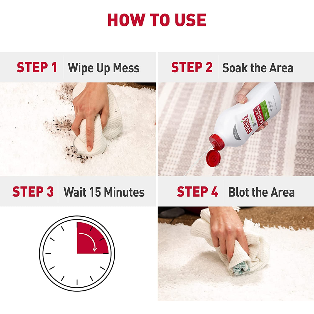 Nature’s Miracle Stain & Odor Remover for Cats Cats-Health & Wellness Natures Miracle
