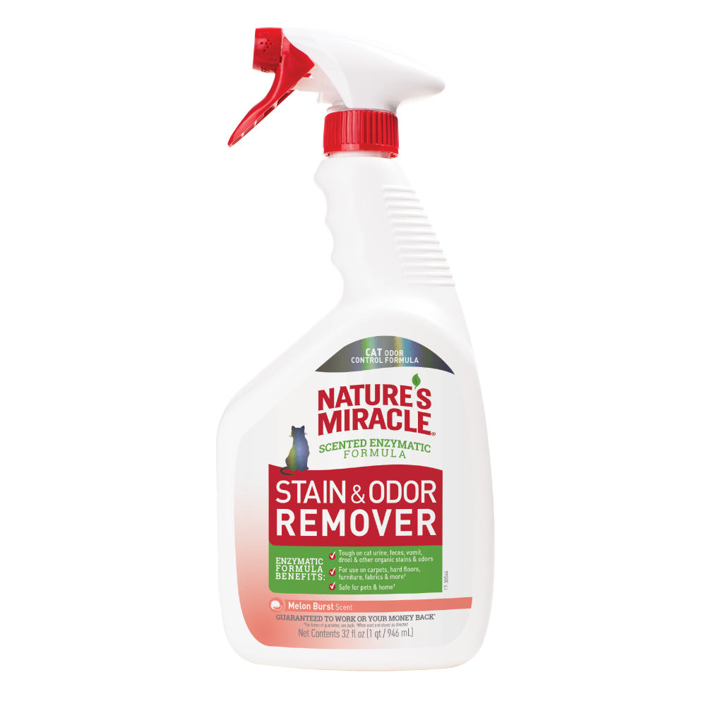 Nature’s Miracle Stain & Odor Remover for Cats (Melon Burst)