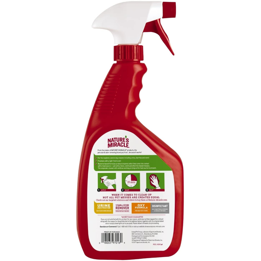 Nature’s Miracle Advanced Stain & Odor Remover for Dogs
