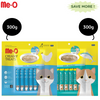 Me O Creamy Chicken & Liver and Creamy Bonito Cat Treat Combo Cats-Treats & Others Me O 2x300g (40pcs)