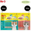 Me O Creamy Salmon and Creamy Bonito Cat Treat Combo Cats-Treats & Others Me O 2x300g (40pcs)