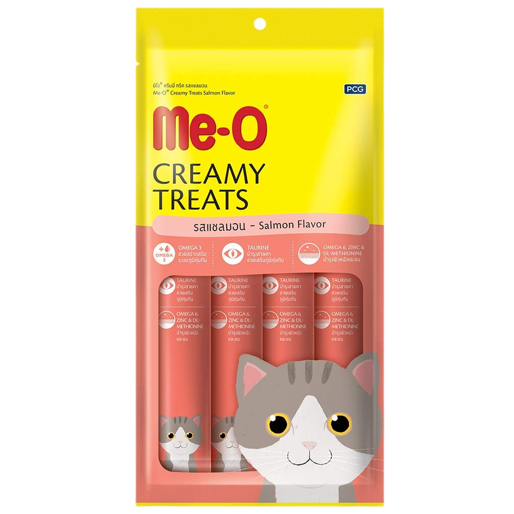 Me O Creamy Chicken Liver and Salmon Cat Treats with Areion Vet Feli D Kitten Deworming Suspension Combo Exclusive Combo Exclusive Combo