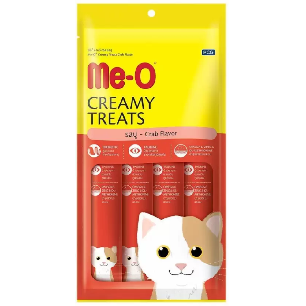 Me O Creamy Crab Cat Treats