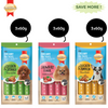 SmartHeart Chicken & Pumpkin, Chicken & Spinach and Chicken & Strawberry Dog Creamy Treat Combo Dog Treats + Others Smartheart 9x60g (36pcs)