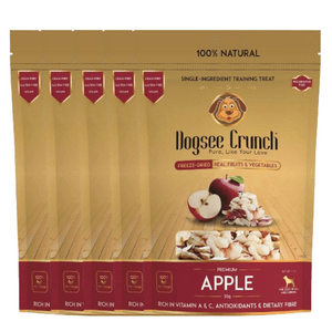 Dogsee Crunch Freeze Dried Apple Dog Treats