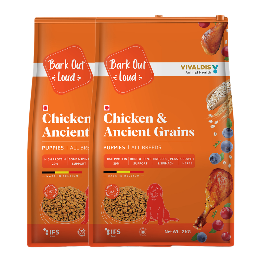 Bark Out Loud Chicken & Ancient Grains Puppy Dry Food